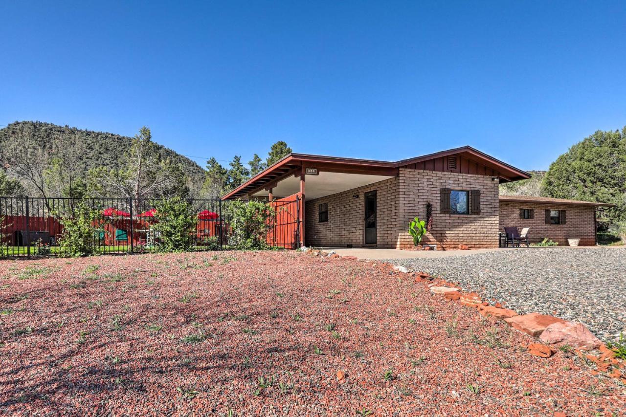 Sedona Home On 1 Acre With Pool And Red Rock Views! Zewnętrze zdjęcie