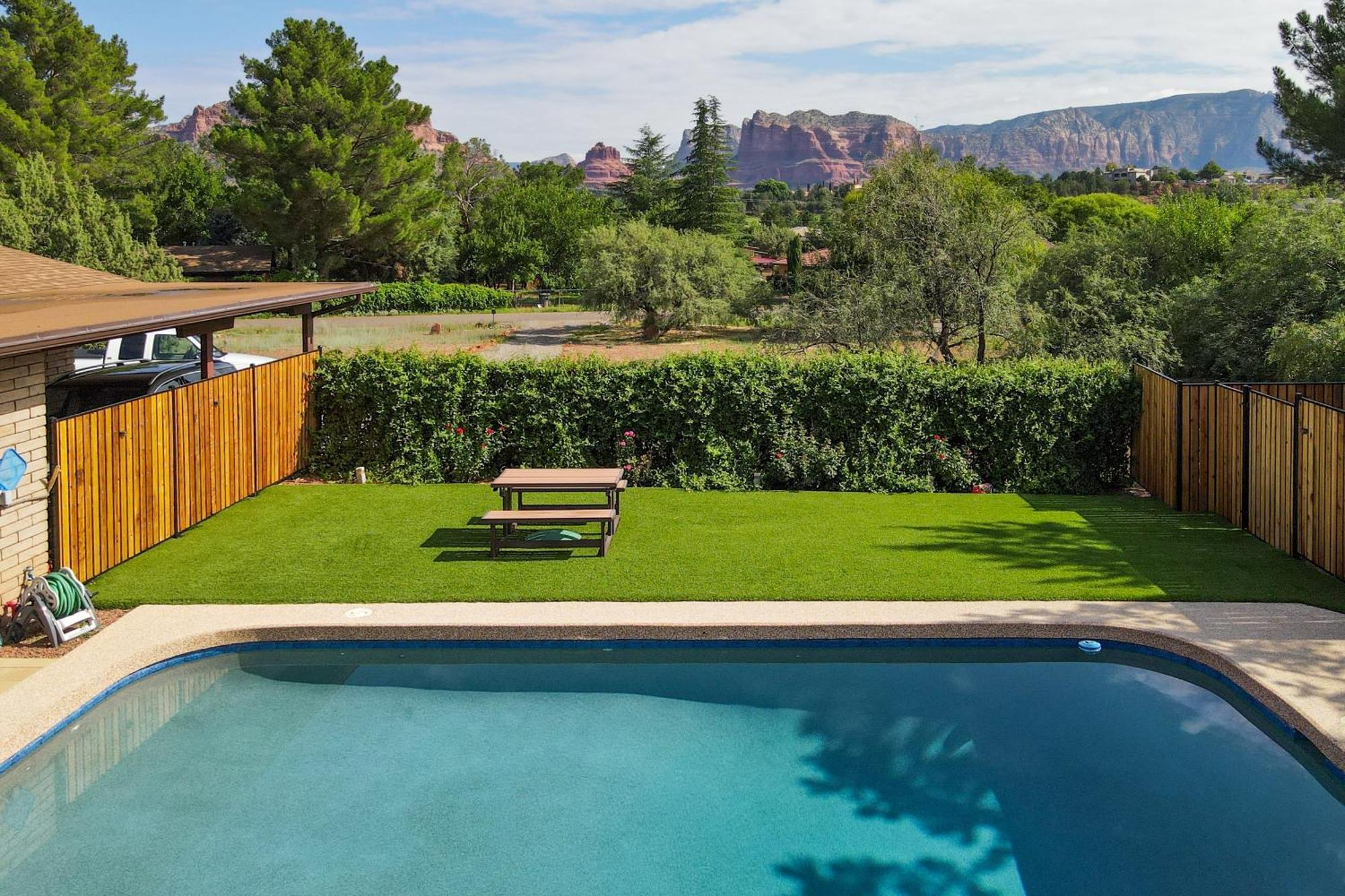 Sedona Home On 1 Acre With Pool And Red Rock Views! Zewnętrze zdjęcie